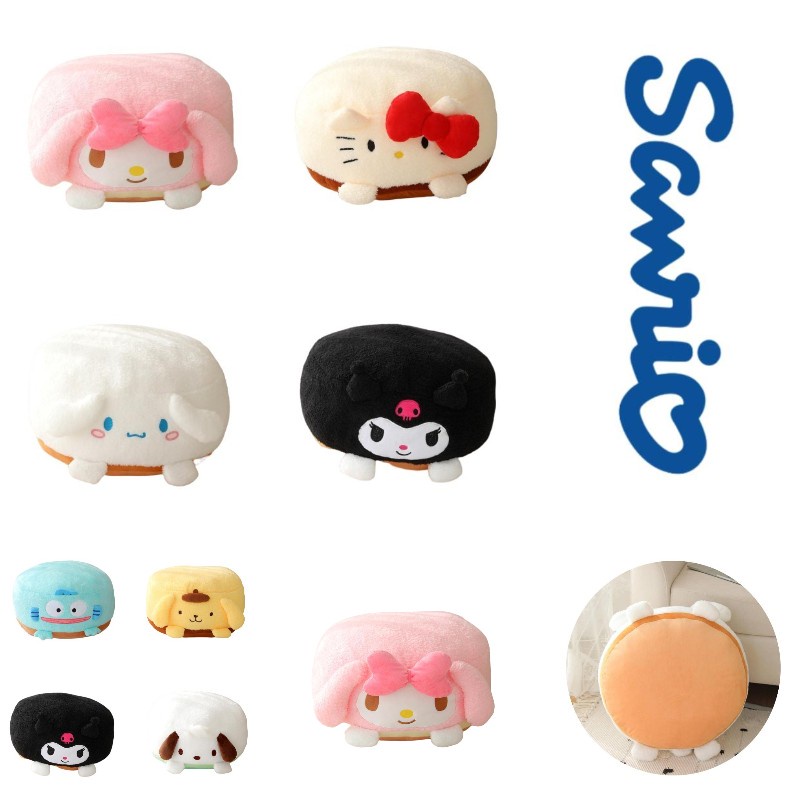 Sanrio Fluffy Inspired Cushion Pad Dekorasi Sempurna Untuk Kamar Tidur Tamu Atau Kamar Anda