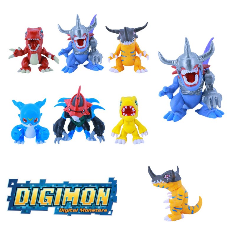 Of Set6 Figure Monster Digital Untuk Fans Kolektor Dan