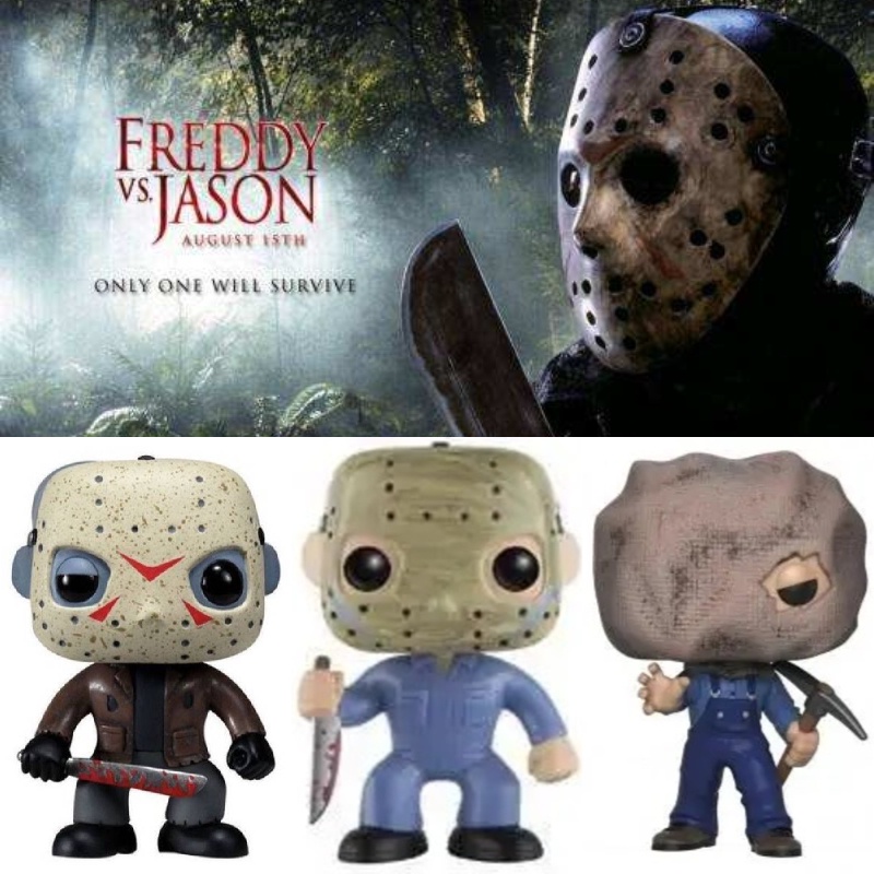 Friday The 13th Jason Tangan Model Tiga Desain Khas Pvc Collectible Figure
