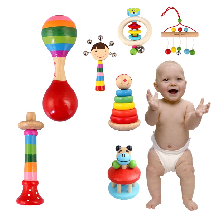 Mainan Bayi Tumbuh Gigi Tidak Beracun Dengan Suara Lonceng Yang Jernih Dan Lembut