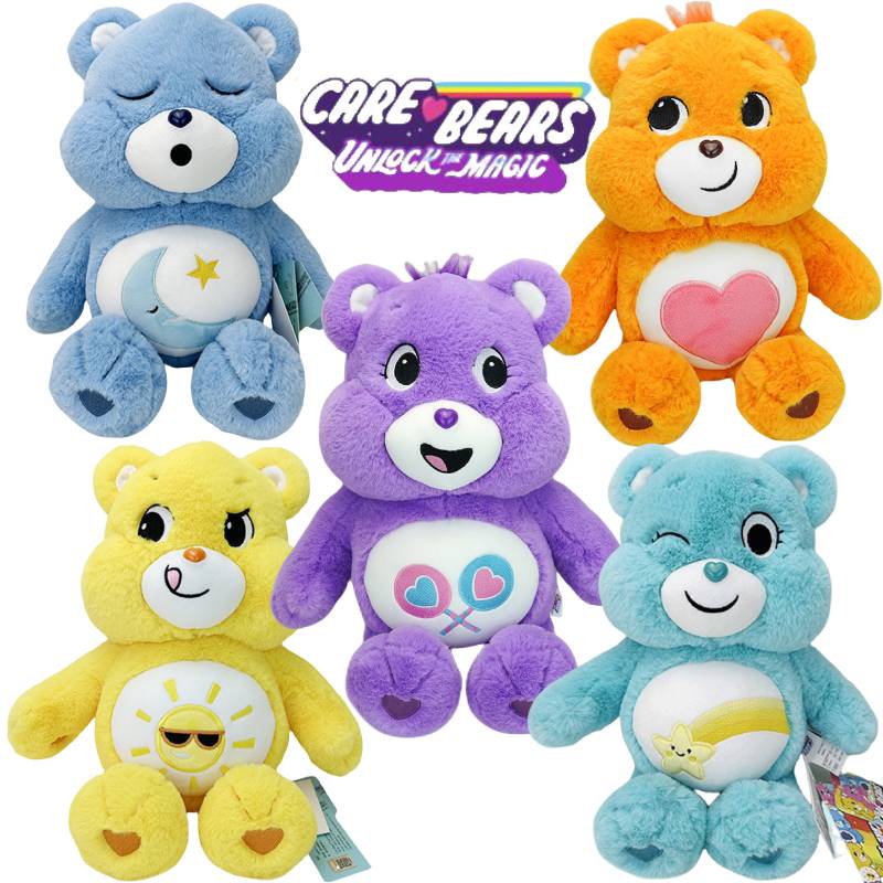 Boneka Plush Beruang Pelangi Carebears Warna Warni