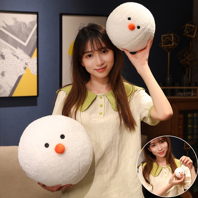 Boneka Bantal Snowball Lovely Cocok Untuk Cewek Kekinian Ulang Tahun Mantap!