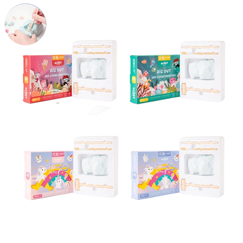 And Fun Creative Toy Unearth Mermaids Cantik Dan Dengan Set Penggalian Kami