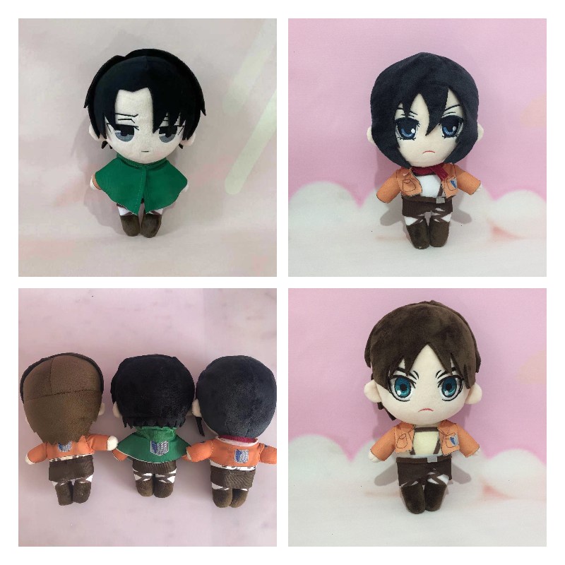 On Titan Attack Eren Jaeger Mainan Mewah Isi Boneka Kartun Dekorasi Anime Hadiah