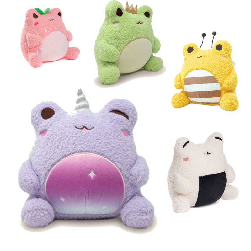 Adorable Frog, Bee, Unicorn, Strawberry Stuffed Animal, Hadiah Anak Sempurna