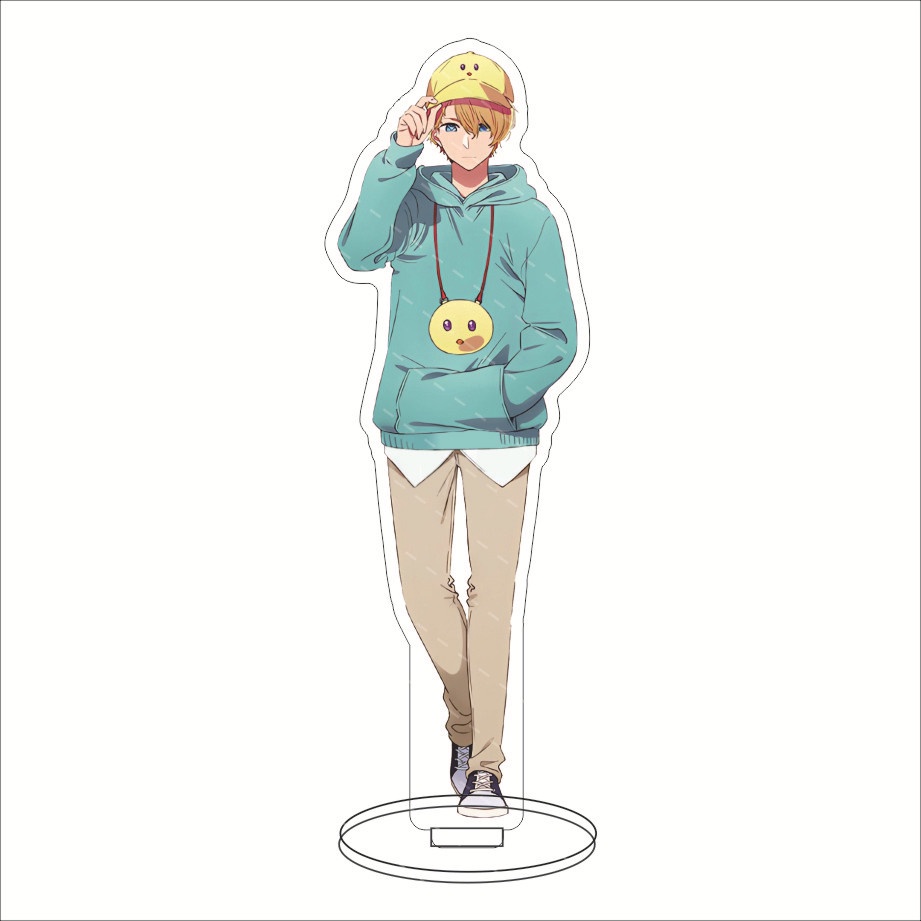 Oshi No Ko Double-Layer Acrylic Stand Sign Hoshino Ai Figure Fans Hadiah Hiasan