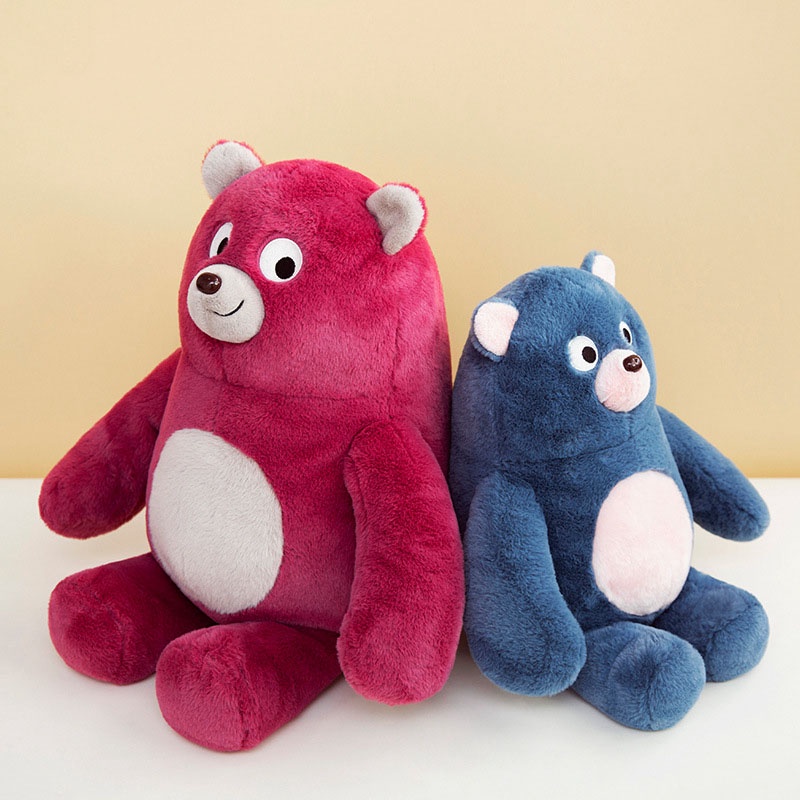 Baby Blueberry Hugs Scented Bear Boneka Binatang Plush Lembut Dan Tercinta
