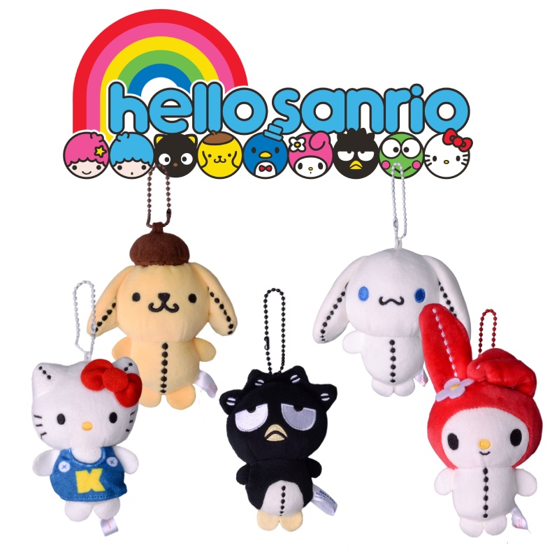 Sanrio Sewing Plush Toy Ideal Untuk Kolektor Atau Sebagai Souvenir 9*6cm