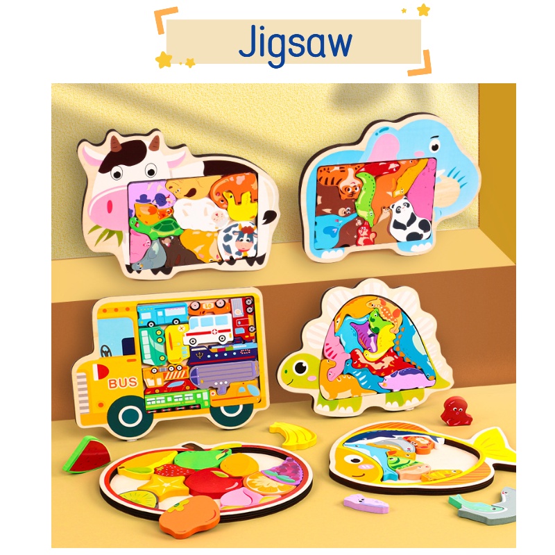 Zrp06 Game Papan Puzzle 3d Meningkatkan Penalaran Logis Dan Kreatifitas Anak Anda