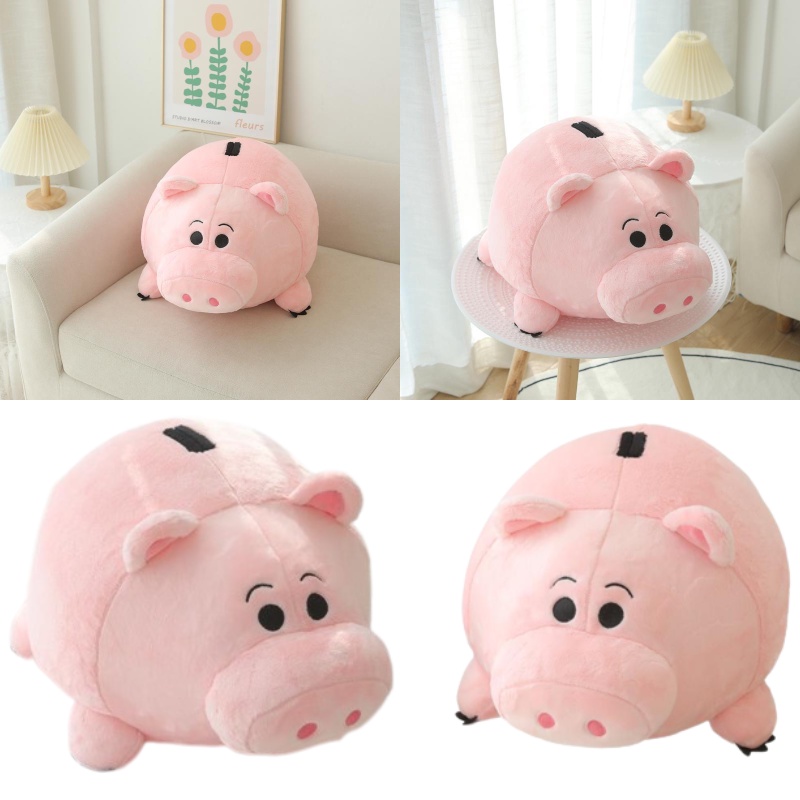 Mainan Plush Babi Ham Pink Trendi Dan Menggemaskan, Desain Eye-catching Dan Unik Bagi Semua Orang Untuk Menikmati.