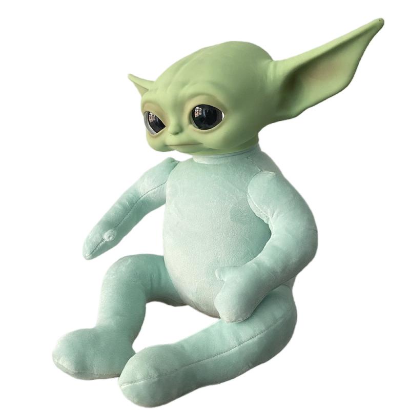 Star Wars Baby Yoda Memakai Pakaian Boneka Plush Action Figure Yoda Mainan Model Hadiah