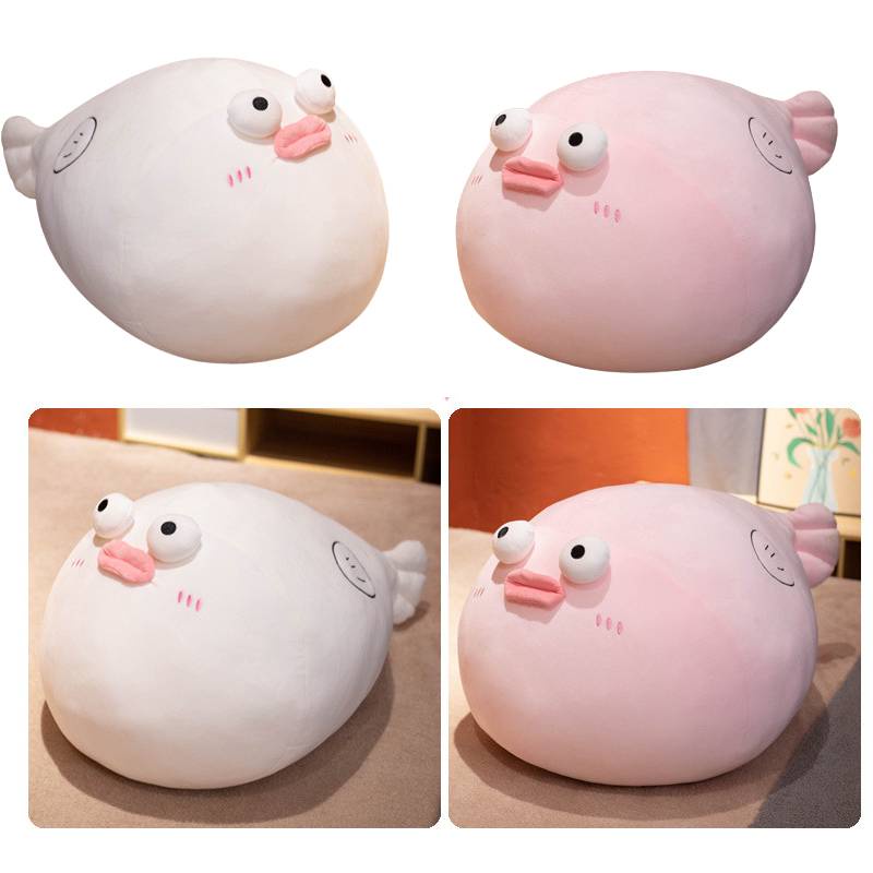 Bantal Sofa Bed Bibir Sosis Puffer Fish Nyaman Dan Nyaman