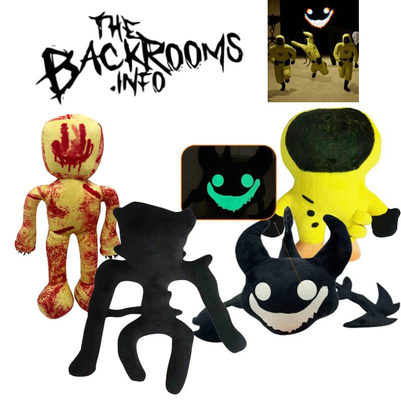 Escape The Backrooms Huggable Plush Toy Pendamping Hebat Untuk Segala Acara