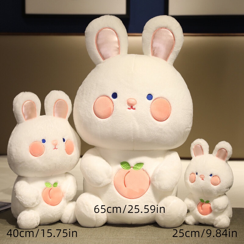 Mainan Plush Kelinci Lucu Untuk Waktu Tidur Anak Cuddles Fluffy Rabbit Doll