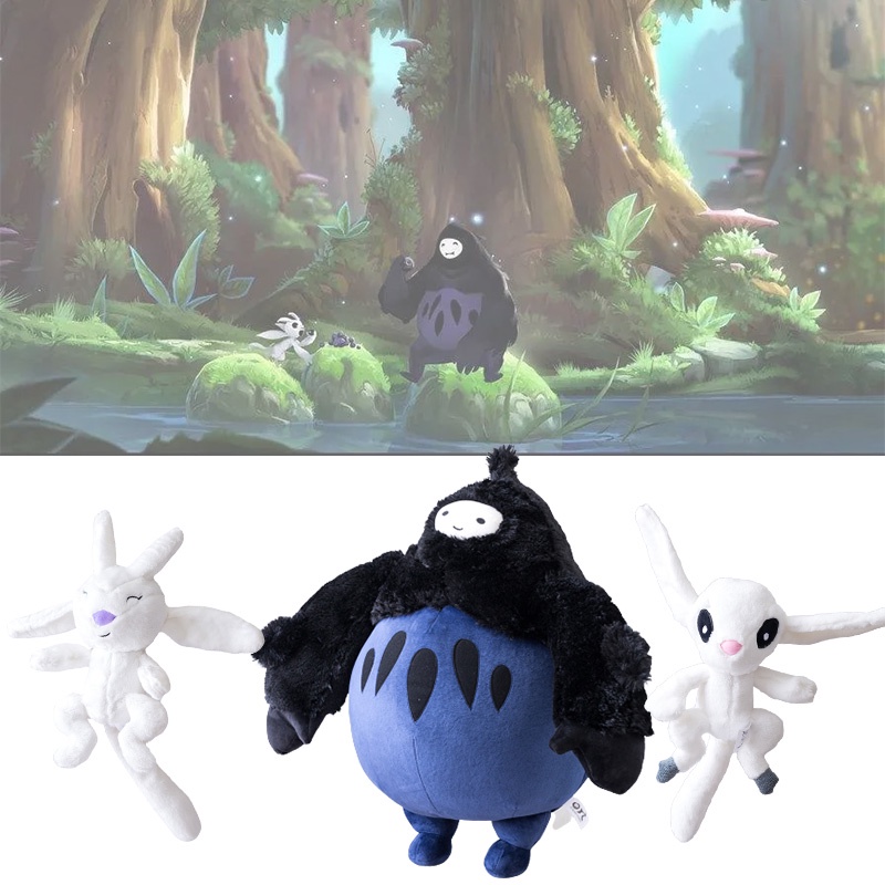 Ori and the Blind Forest Game Peripheral Plush Toy Elf Doll Bantal Hadiah Liburan