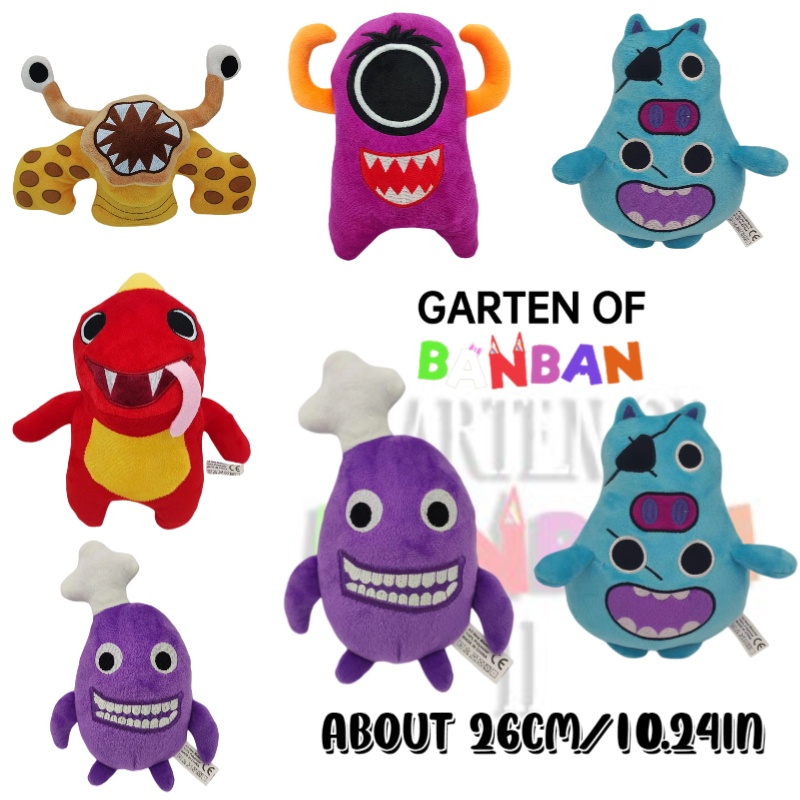 26 cm Garten of Banban Mainan Mewah Soft Games Derivatif Plushies Dekorasi Hadiah Anak