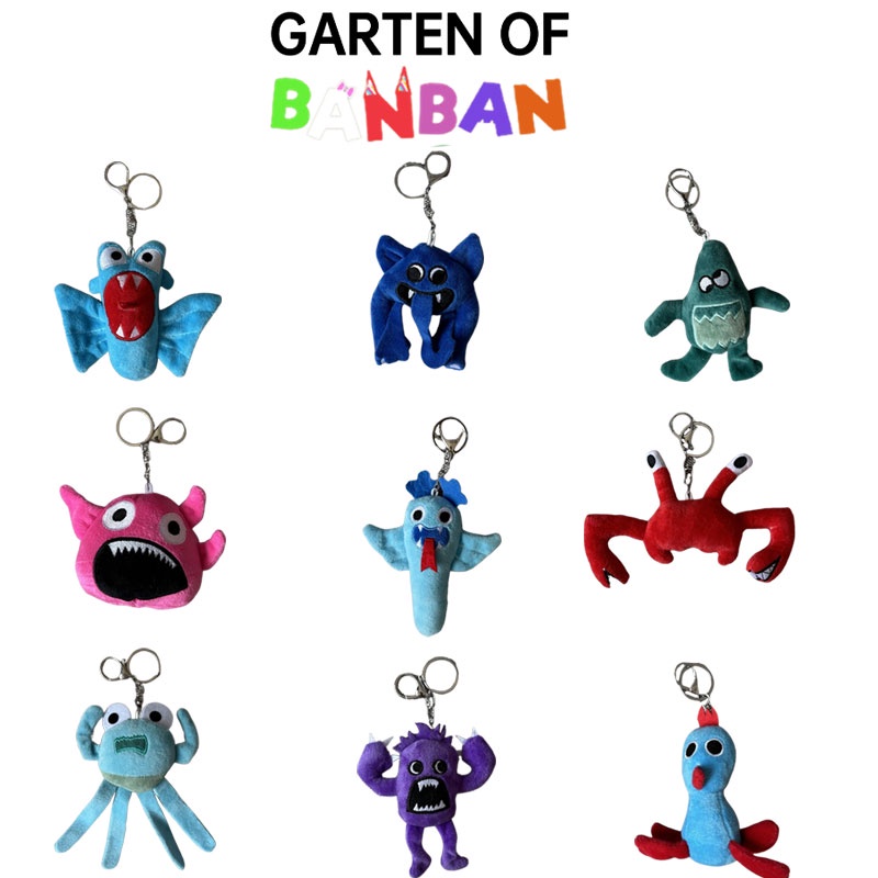 Garten Of Banban Plush Charm Aneh Ceria