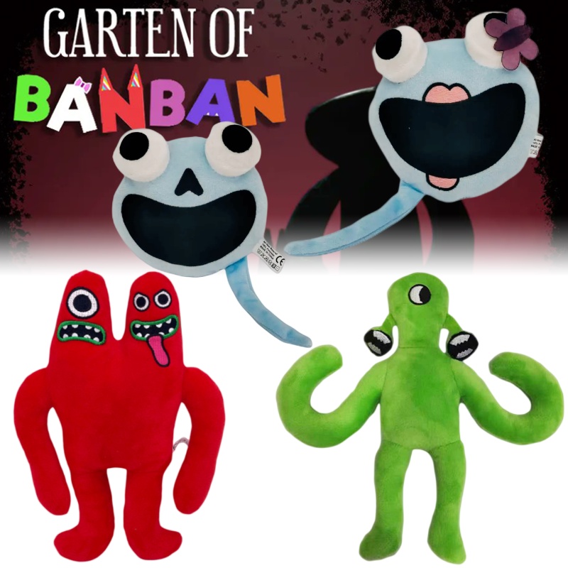 Banban Garden Plush Animal Doll Mainan Super Lucu Dan Lembut Untuk Anak-Anak, Hadiah Ideal Untuk Penggemar Dan Kolektor