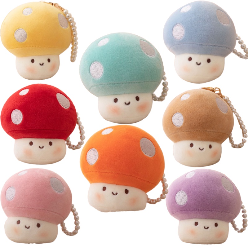 Boneka Jamur Plush Custom Buatan Ideal Untuk Kolektor, Anak-Anak, Dan Dewasa Alike
