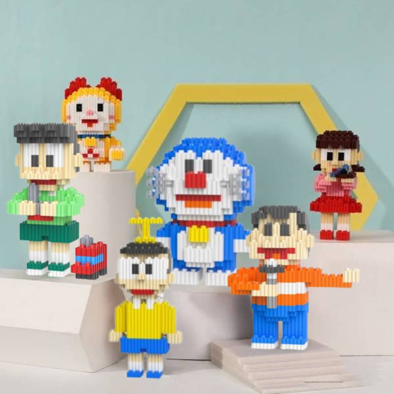 Set Bata Anak Karakter Doraemon Kreatif Berukuran Besar