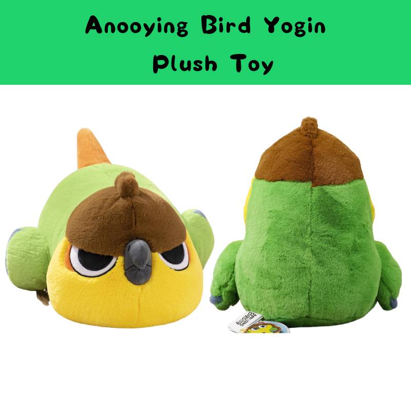 Anooying Yogin Bird Mainan Mewah Nuri Boneka Boneka Bantal Cushion Duduk/Lie Hadiah