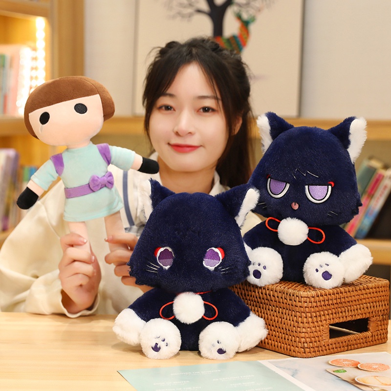 Mainan Boneka Prajurit Kucing Liar Dari Genshin Impact Cocok Untuk Hadiah Dan Dekor