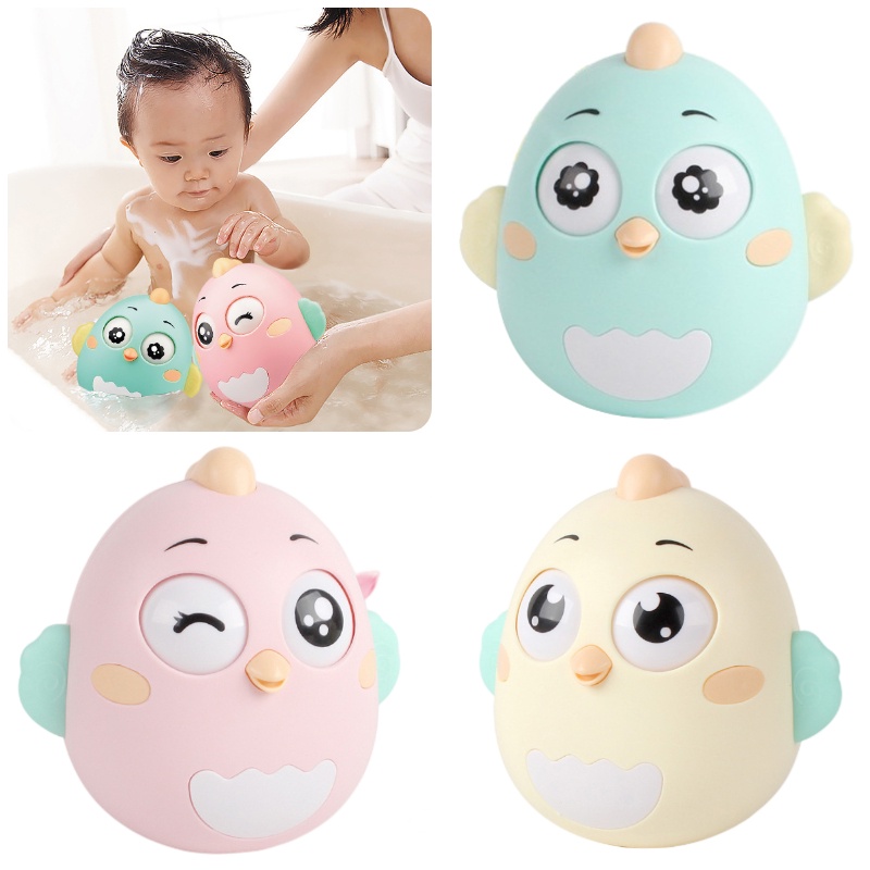 Mainan Bayi Perkembangan Sensorial Dan Kognitif Wobbler Anak Ayam Lucu Dengan Lonceng Bawaan Merek Ruicheng