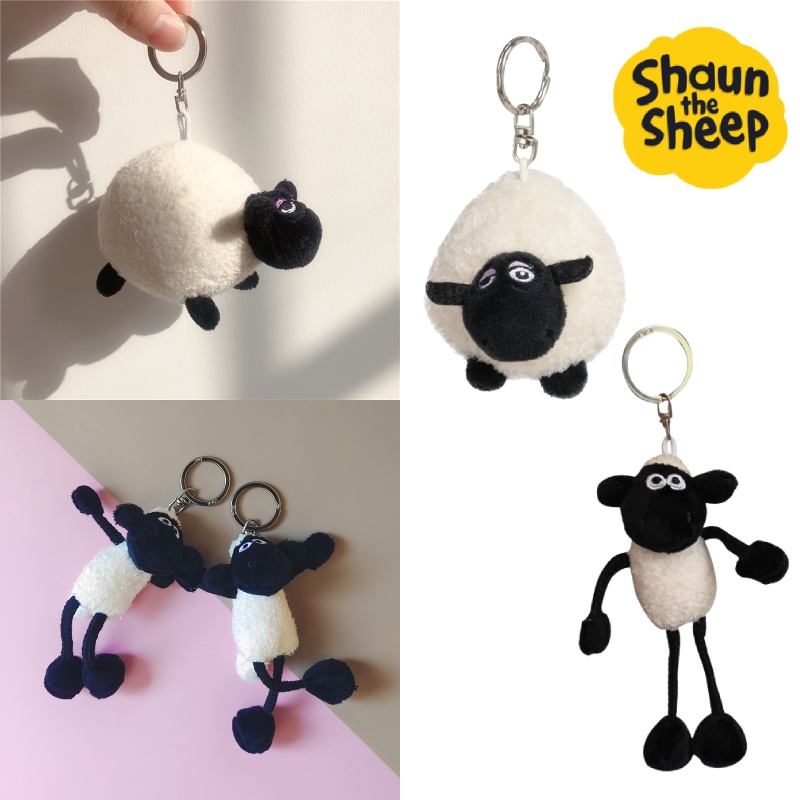 Liontin Mini Gantungan Kunci Mewah Shaun The Sheep Lucu Untuk Pelajar Dan Kipas Desain Unik