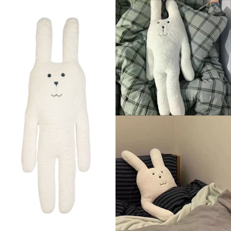 Bantal Plushie Kelinci Panjang Untuk Tidur Dan Kenyamanan, Penambahan Yang Bagus Untuk Tidur Anda