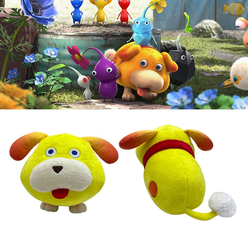 Mainan Plush Anjing Luar Angkasa Pikmin Oatchi Menggemaskan Untuk Remaja Boneka Binatang Lembut Dan Cuddly