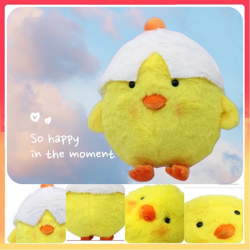 28cm Game For Peace Daidai Chicken Plush Toy Pillow Lembut Dan Menggemaskan Hadiah Plushie