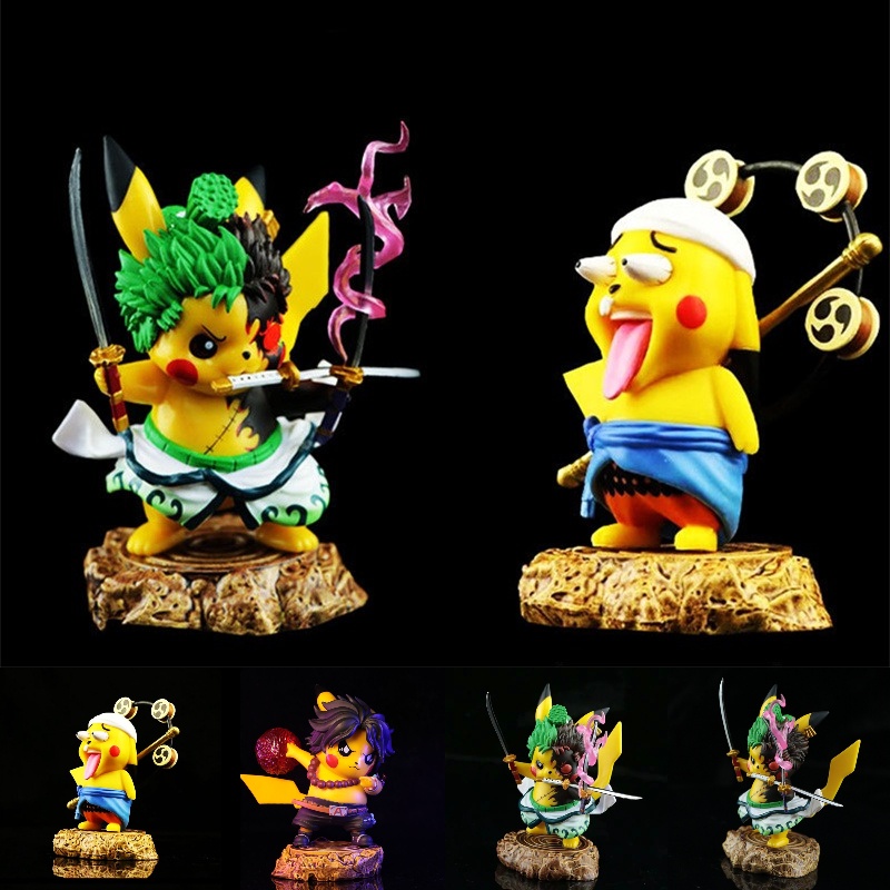 Ide Hadiah Bertema Anime One Piece Cosplay Pikachu Mainan