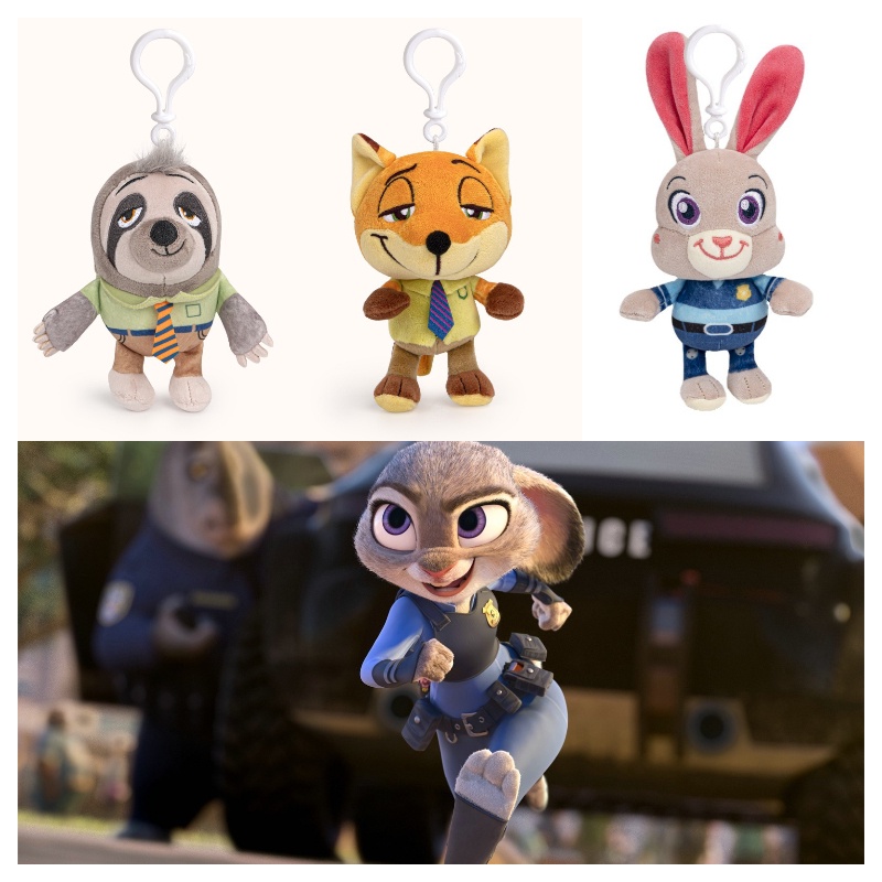 Mainan Mewah Zootopia Bunny And Fox Berkualitas Tinggi