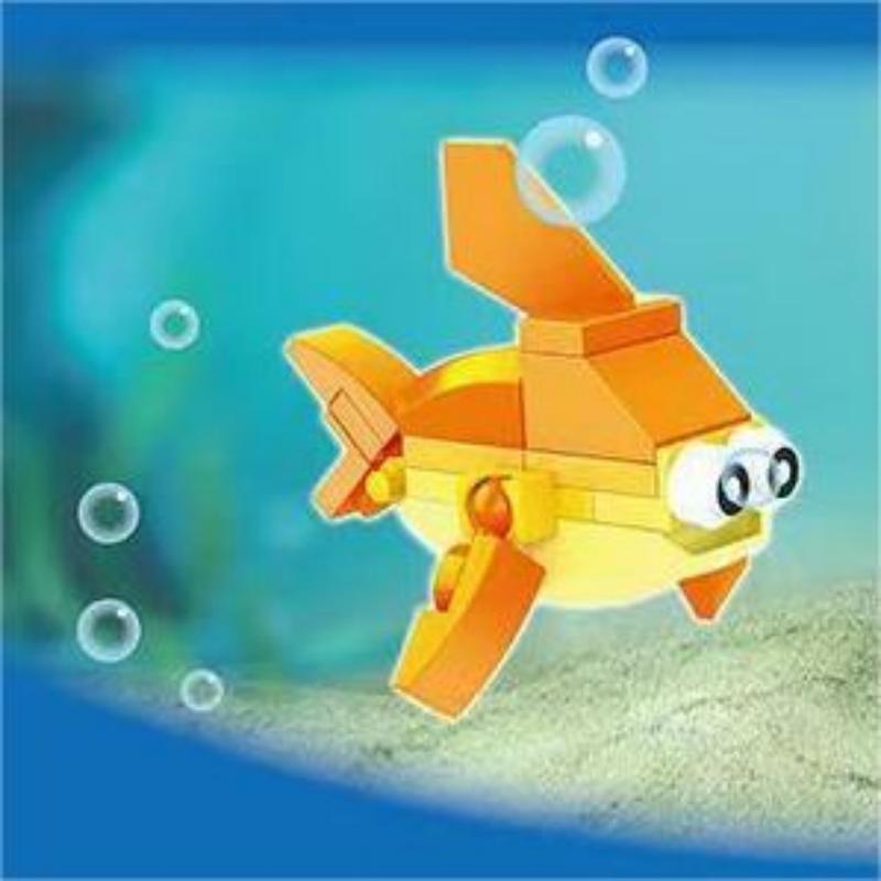 Finding Nemo Ocean World Early Learning Building Blocks Mainan Anak Hadiah