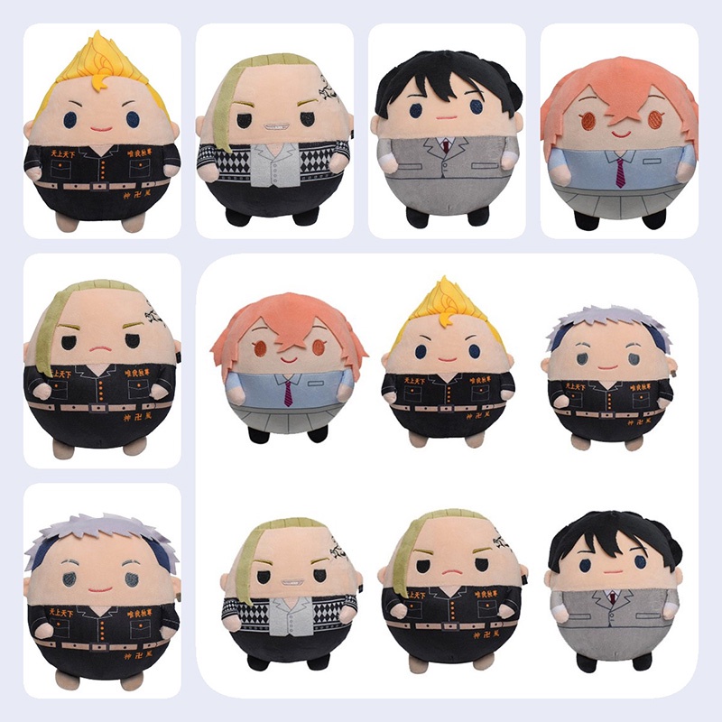Plushies Karakter Tokyo Revengers Pilihan Mikey Draken Dan Lebih Ultra-Lembut Cocok Untuk Fans)