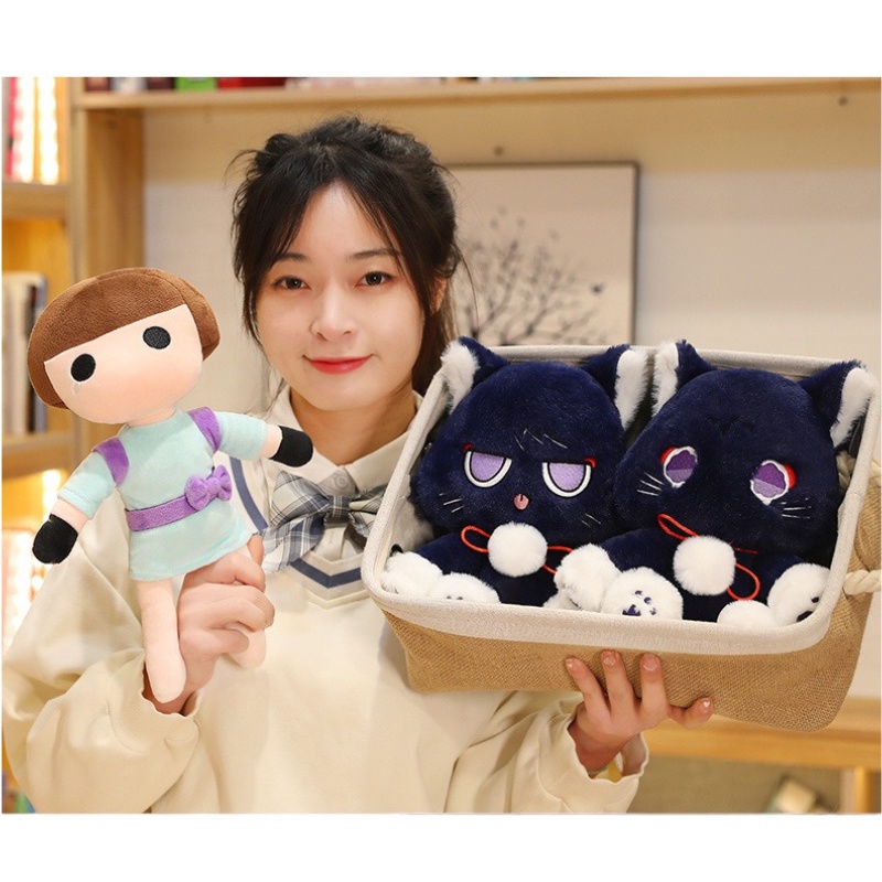 Mainan Boneka Prajurit Kucing Liar Dari Genshin Impact Cocok Untuk Hadiah Dan Dekor