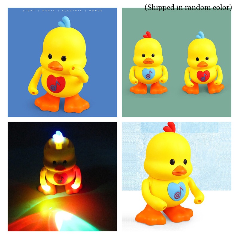 Mainan Bebek Warna Warni Dengan Fungsi Tari, Musik, Dan Lampu