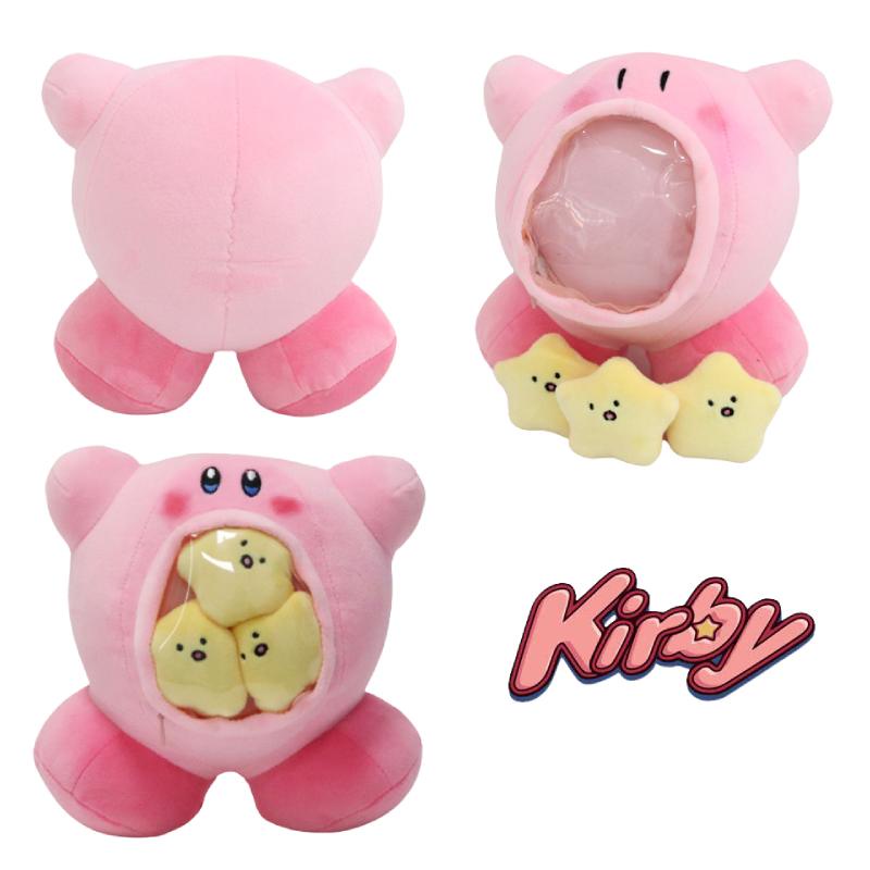 Patung Plush Kirby Dengan Tinggi 18cm Dan Elastisitas