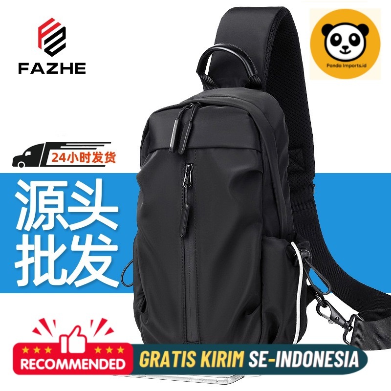 Tas Ransel Pria Premium Tas dada pria biasa, tas bu kecil laki-laki, tas bu diagonal, tas dada tan a