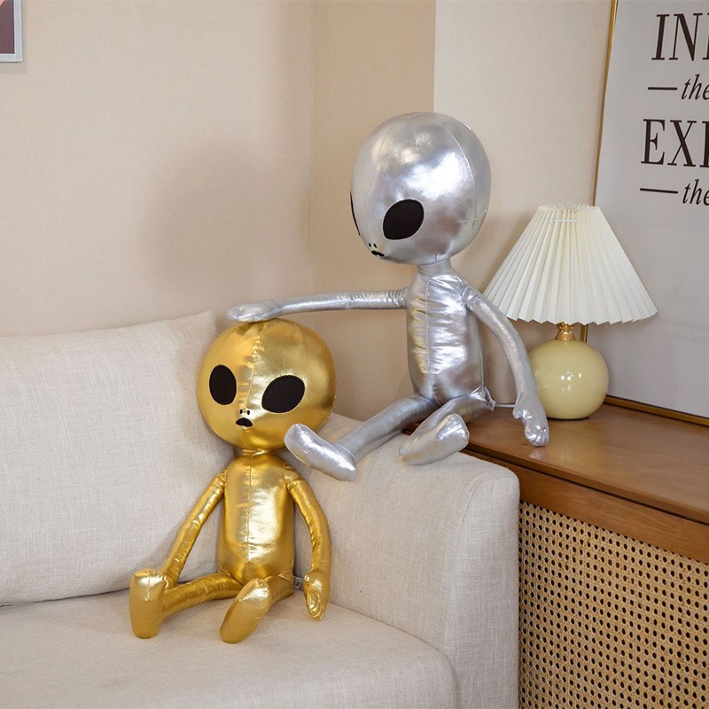 Mainan Plush Bobbie Bear Alien Dengan Desain Lucu Dan Kreatif