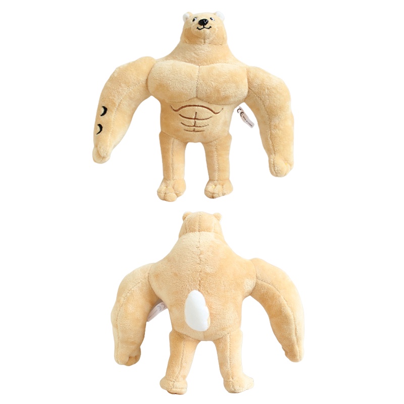 Buff Doge Horror Binatang Boneka Horror Merayap Dan Tercinta Bagus Untuk Pajangan Atau Main 25cm