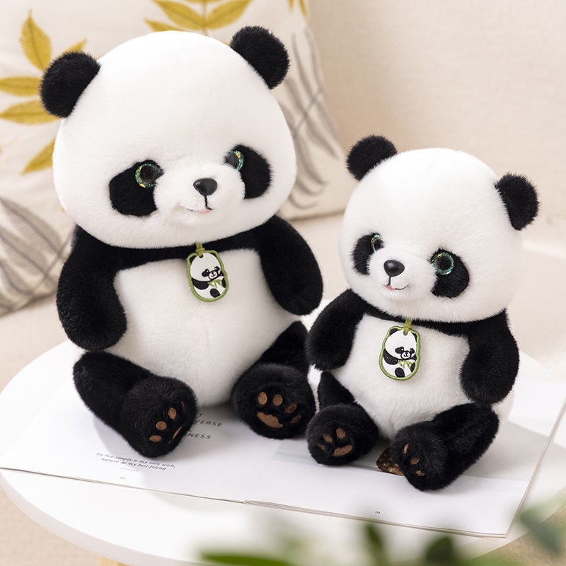 Plushie Realistis Panda Perfect Home Decor Cuddle Or Buddy