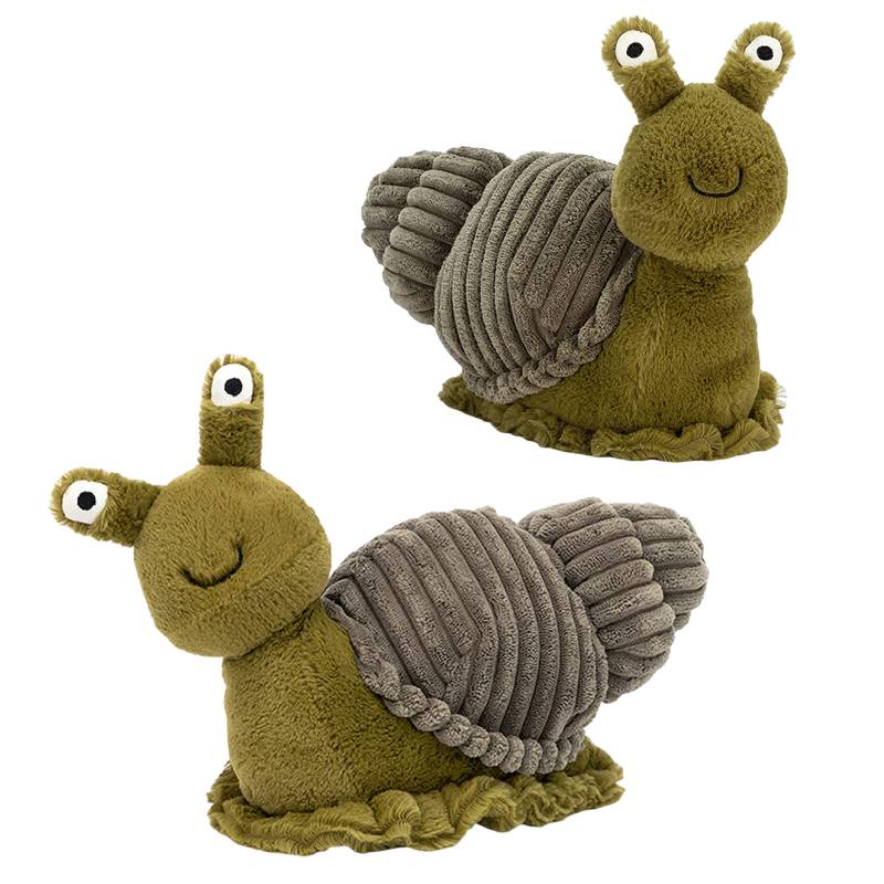 Mainan Boneka Lembut Siput Mewah Lucu Untuk Anak-Anak Desain Serangga Manusia Hidup, Hadiah Lucu Sempurna