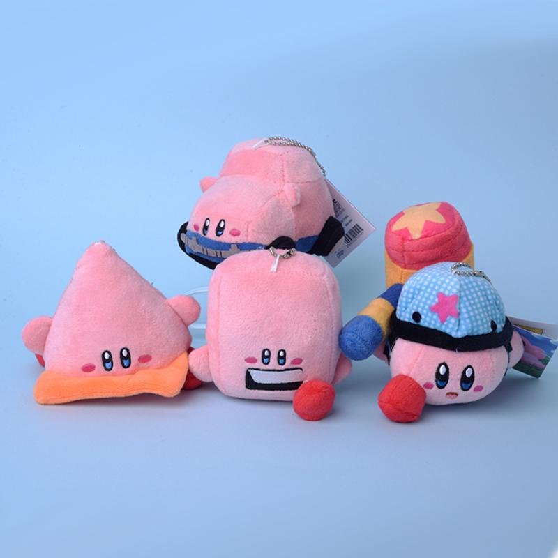 Kirby Gantungan Kunci Mainan Plush Lembut Dan Cuddly Bagus Untuk Hadiah Atau Kolektor