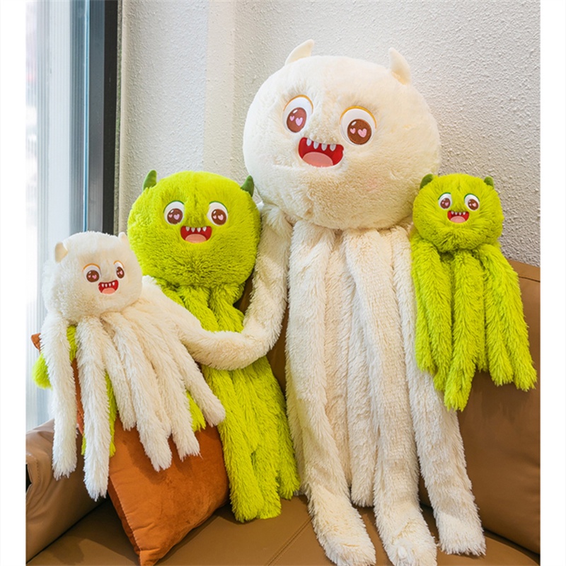 Boneka Plush Gurita Desain Berkualitas Tinggi Cocok Untuk Kolektor Dan Kipas