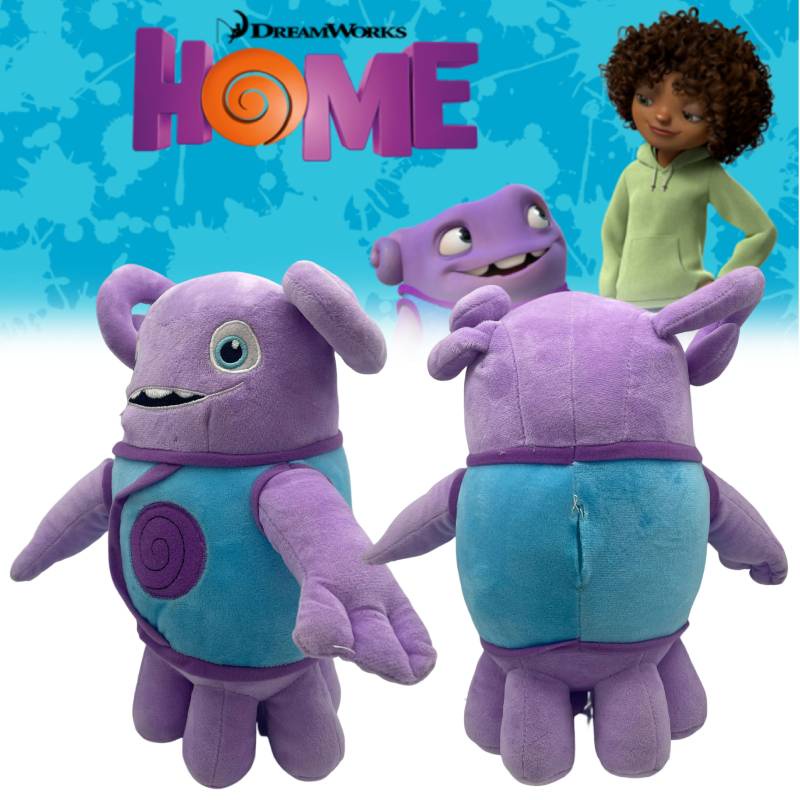 Adorable Oh Boov Plush From Dreamworks Home 11.8in Tall Cocok Untuk Anak Dan Kolektor