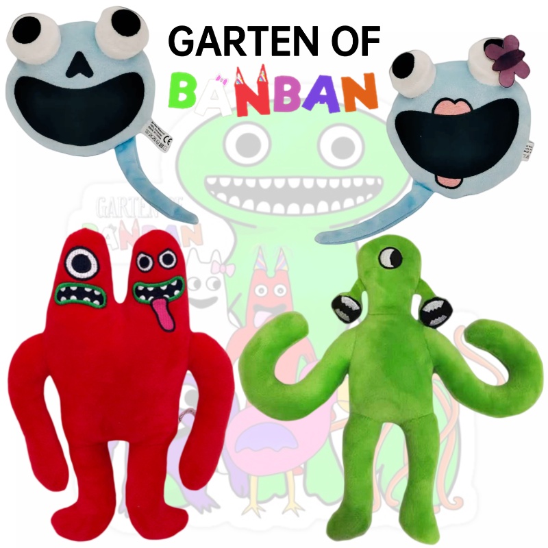 Banban Garden Plush Animal Doll Mainan Super Lucu Dan Lembut Untuk Anak-Anak, Hadiah Ideal Untuk Penggemar Dan Kolektor