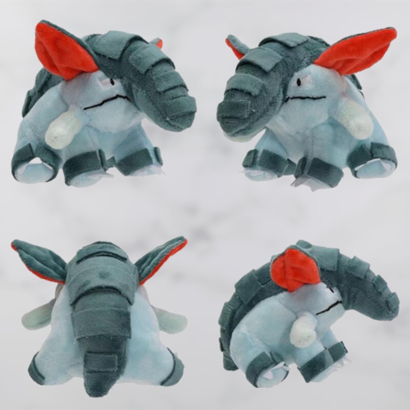 Pokemon Elefant Pendek Mainan Mewah Boneka Gambar Kartun Binatang 17cm