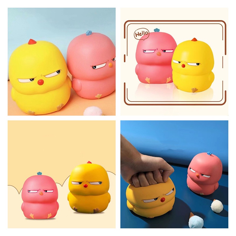 Mainan Anti Stress Lucu Phebie Burung Pink Slow Rising Squishy Ideal Untuk Menenangkan Syaraf Dan Mengelola Stress