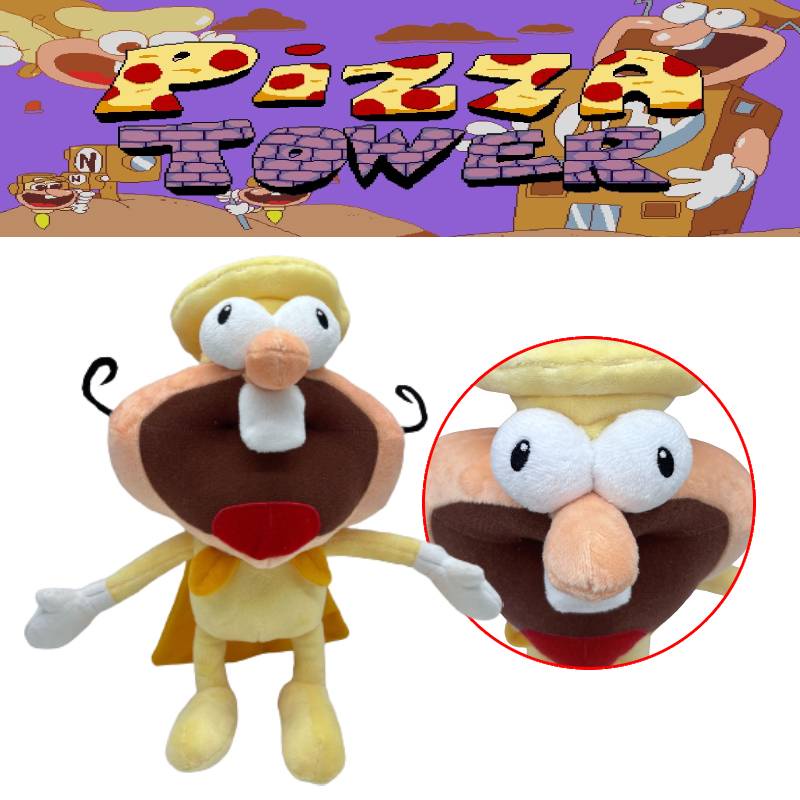 Boneka Plush Menara Pizza Pengisian Katun Pp Berkualitas Tinggi